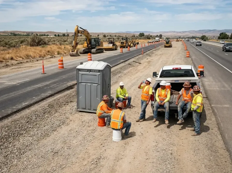 highway-road-construction-crew-007 — frequently asked questions, Porta Potty and Restroom Rentals in Buckhead, GA